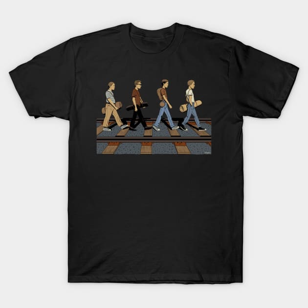 Walk By Me T-Shirt by Peter Katsanis Art